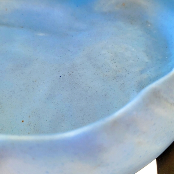 VINTAGE McCoy Planter Blue Vase - Picture 6 of 7